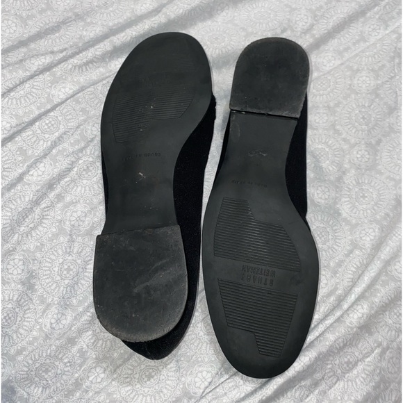 🌹Stuart Weitzman Black Tortoise Shell Loafers Size 8.5 - Picture 4 of 7